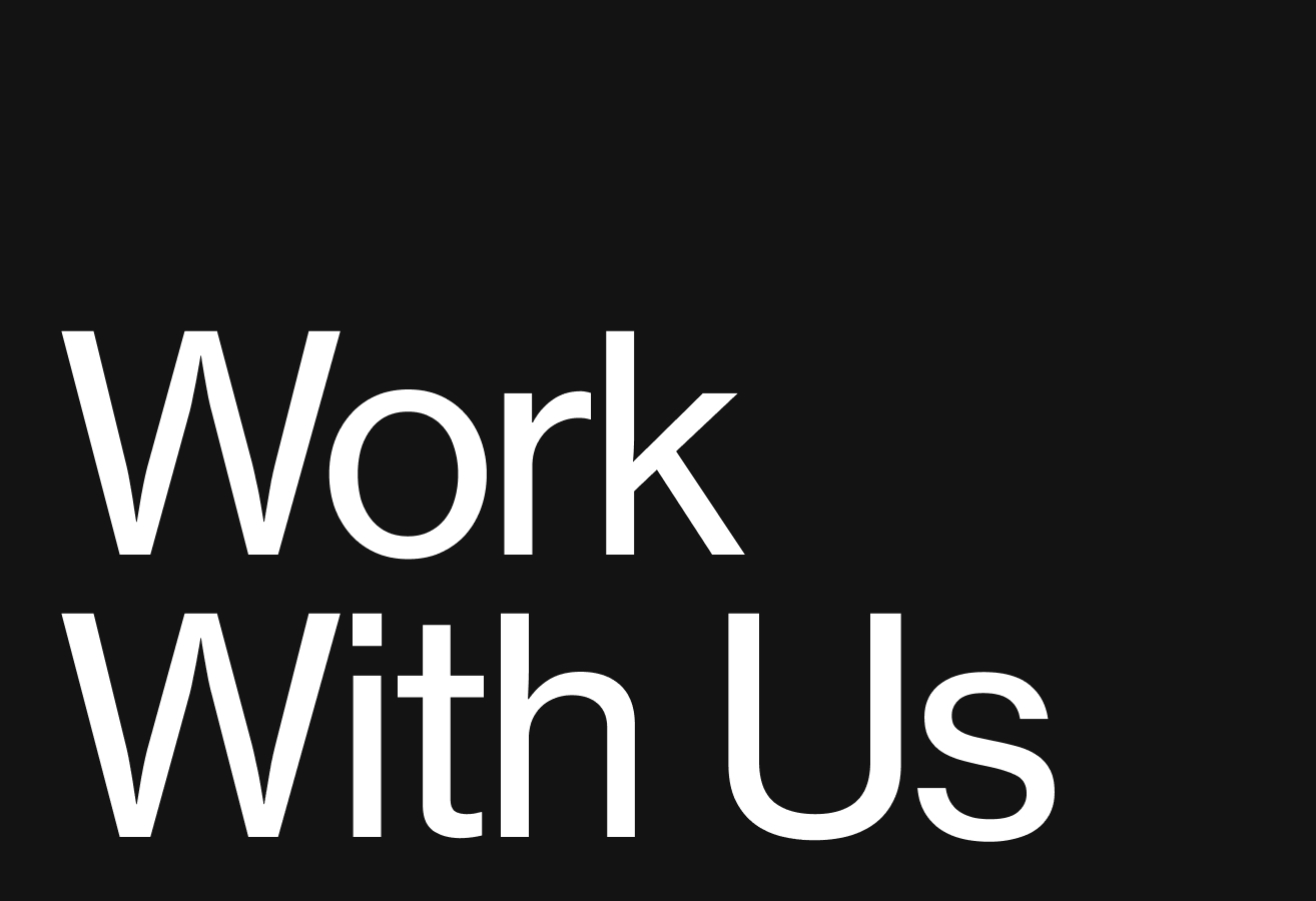 Work With Us