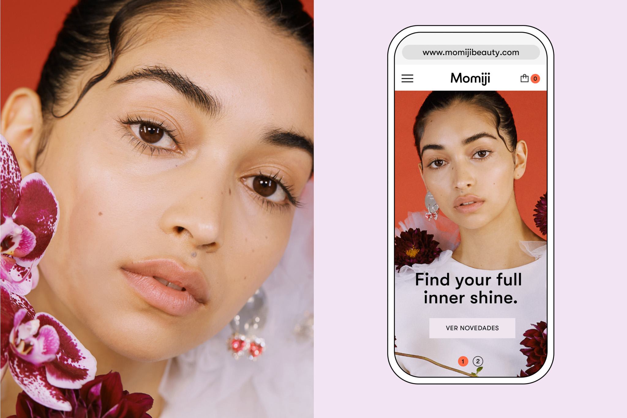 Momiji skincare mobile